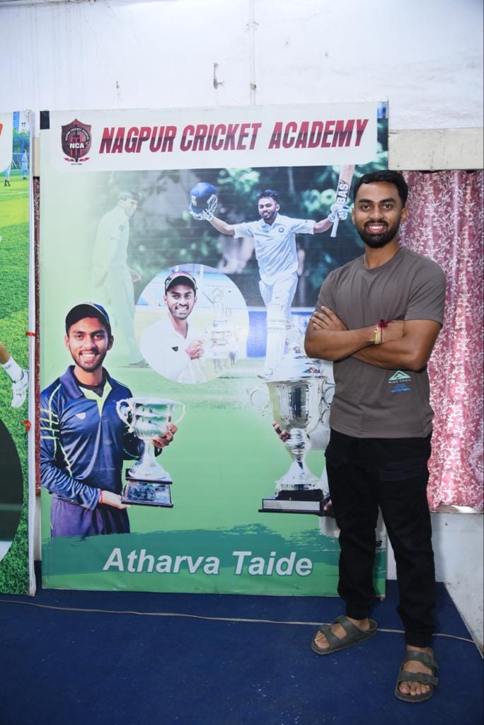 Nagpur Cricket Academy Atharva Taide